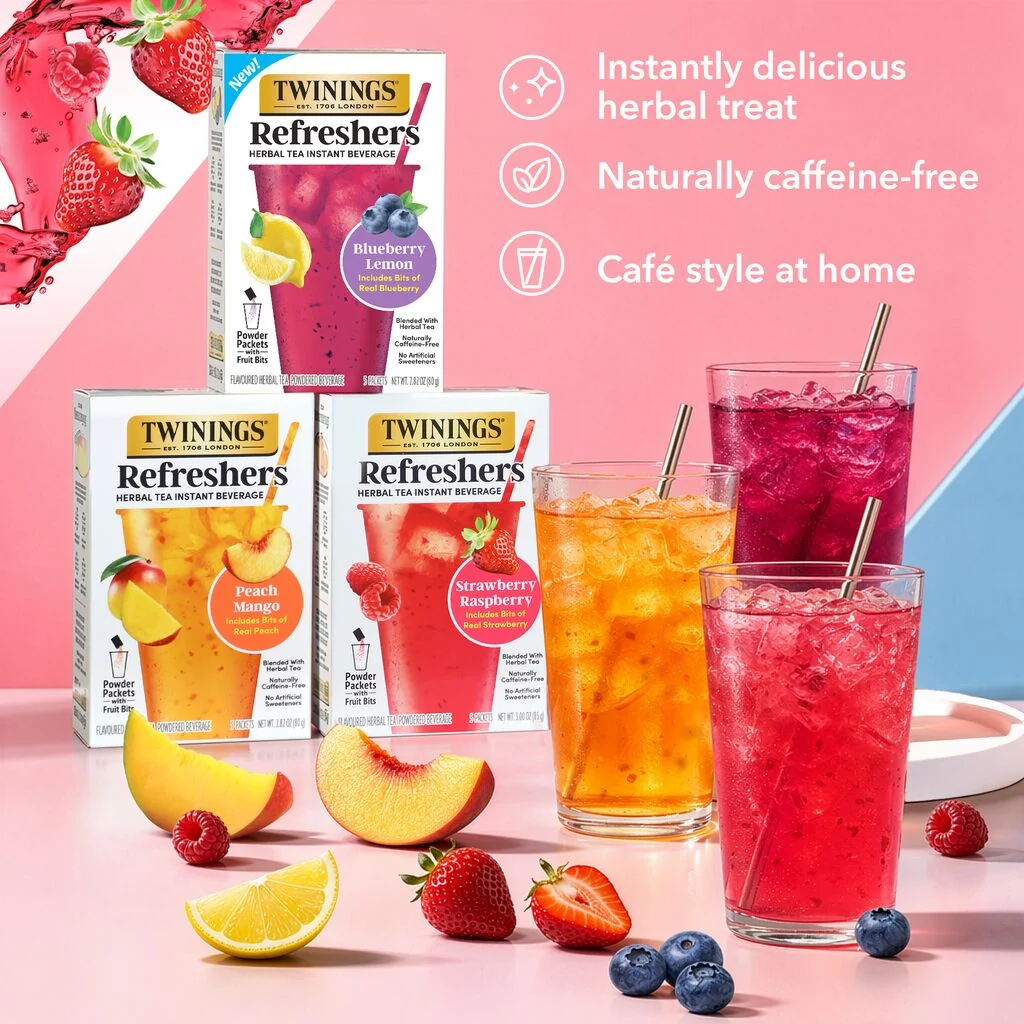 Refreshers Variety 3pk Bundle – Strawberry Raspberry, Peach Mango & Blueberry Lemon - Image 3